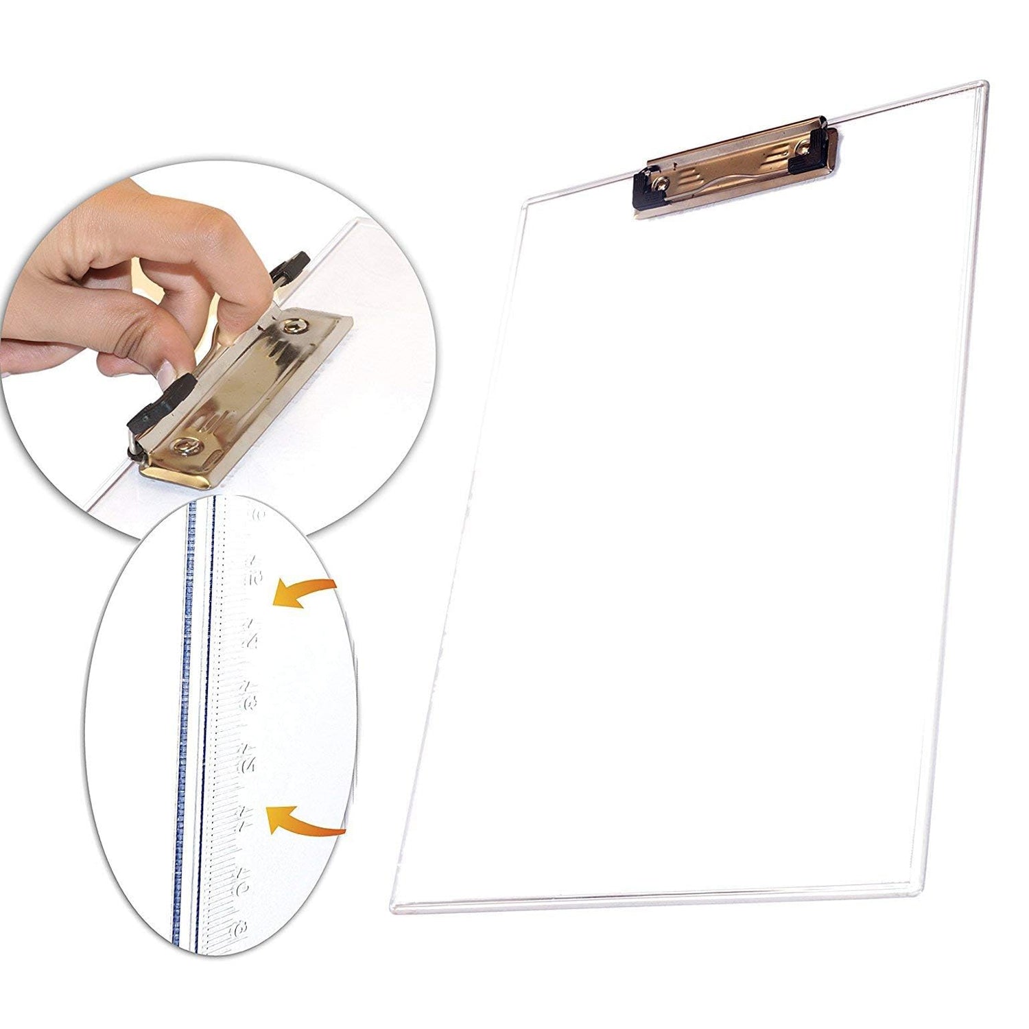 4080 Transparent Premium Exam Pad Best for Students in All Exams Unbreakable Flexible Board with a Centimeter Measuring Side Pad For School & Exam Use DeoDap 4080 Transparent Premium Exam Pad Best for Students in All Exams Unbreakable Flexible Board with a Centimeter Measuring Side Pad For School & Exam Use DeoDap
